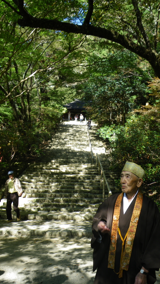 Muroji temple's priest